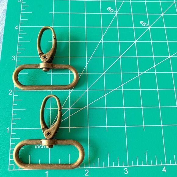 Brass Swivel Snap Hooks - Picture 2 of 2